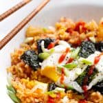 Kimchi Fried Rice from Foodfashionandfun.com
