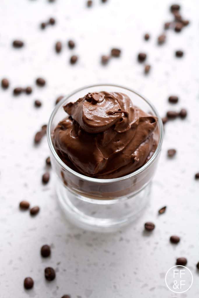 Non-Dairy Mocha Pudding from foodfashionandfun.com