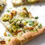 Squash Blossom Pizza