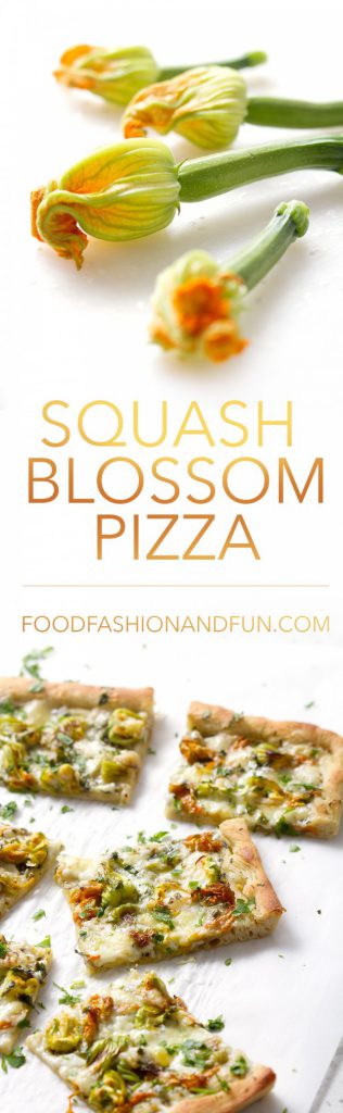 Squash Blossom Pizza | The Honest Spoonful