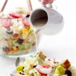 Olive Garden's Famous House Salad Copycat from foodfashionandfun.com