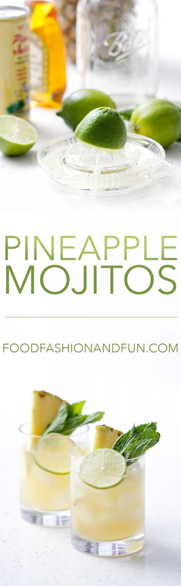Pineapple Mojitos