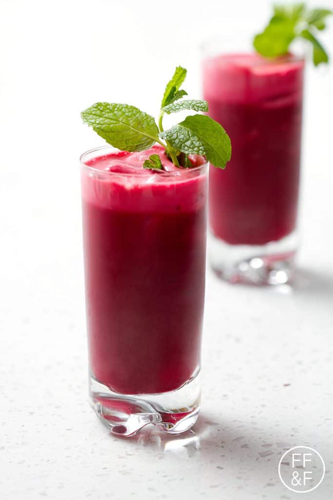 Beet Juice that's slightly sweet as it's combined with carrots, apples, and mint. It's so good! So, fire up the juicer!!