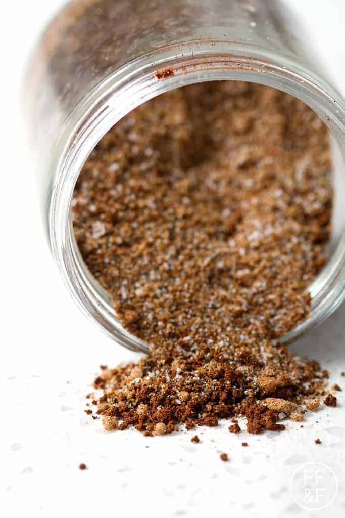 Sugar and Spice Rub. Perfect for pork, beef, chicken or even shrimp. It tastes good on everything!