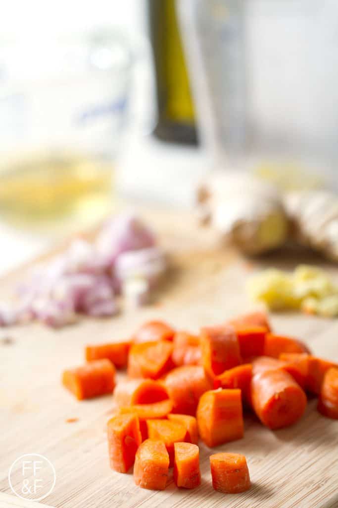 Carrot Ginger Dressing just like the one you get at a Japanese restaurant!