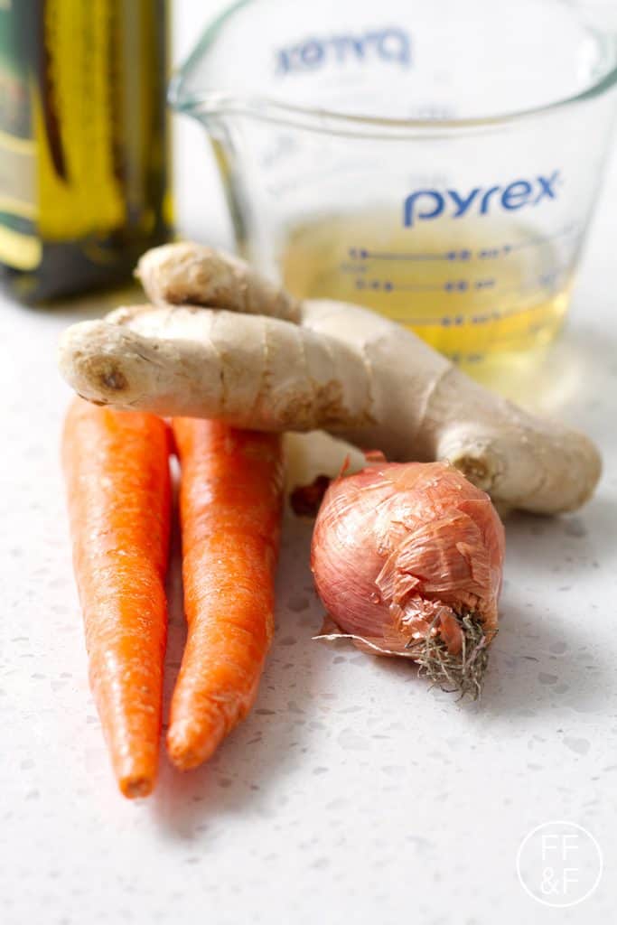 Carrot Ginger Dressing just like the one you get at a Japanese restaurant!