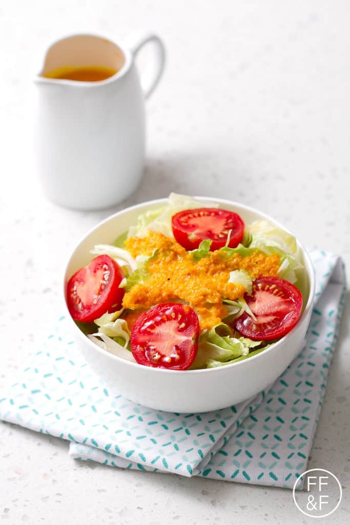 Carrot Ginger Dressing just like the one you get at a Japanese restaurant!