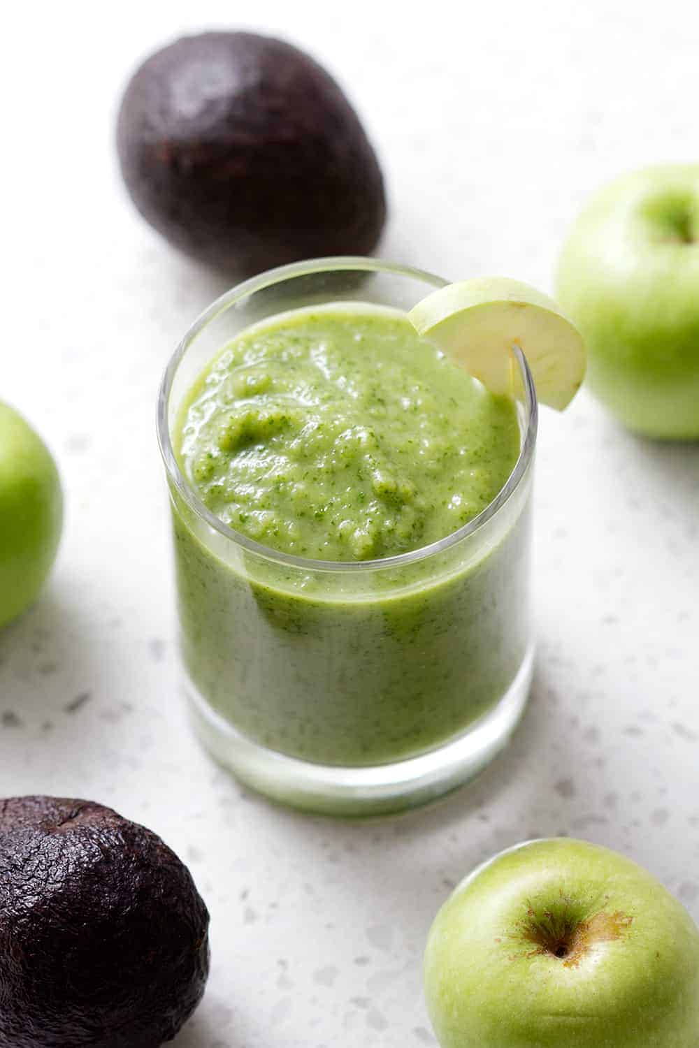 Green Apple Spinach Smoothie- Spirited and Then Some