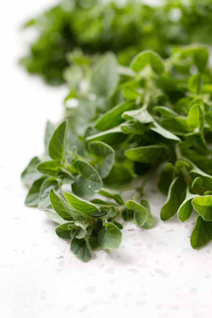 Pan Fried Cod with Oregano and Parsley Dressing