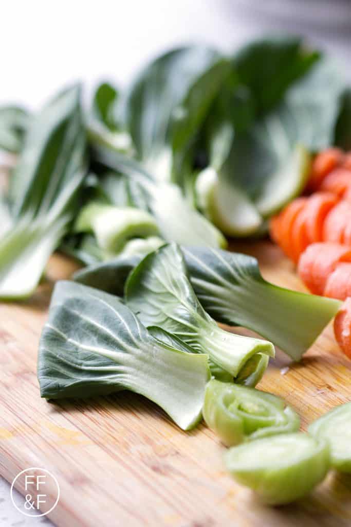 Love this Shrimp, Bok Choy and Tumeric Soup for cold winter days. It will warm and fill you right up.