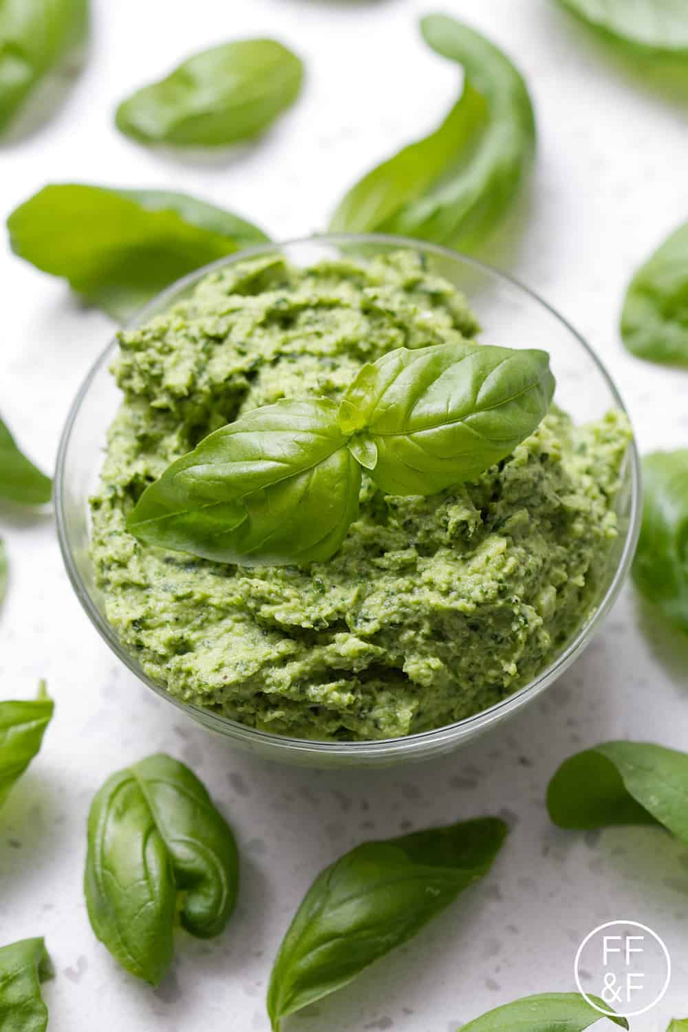 Vegan Basil Pesto AIP Paleo Allergy Friendly