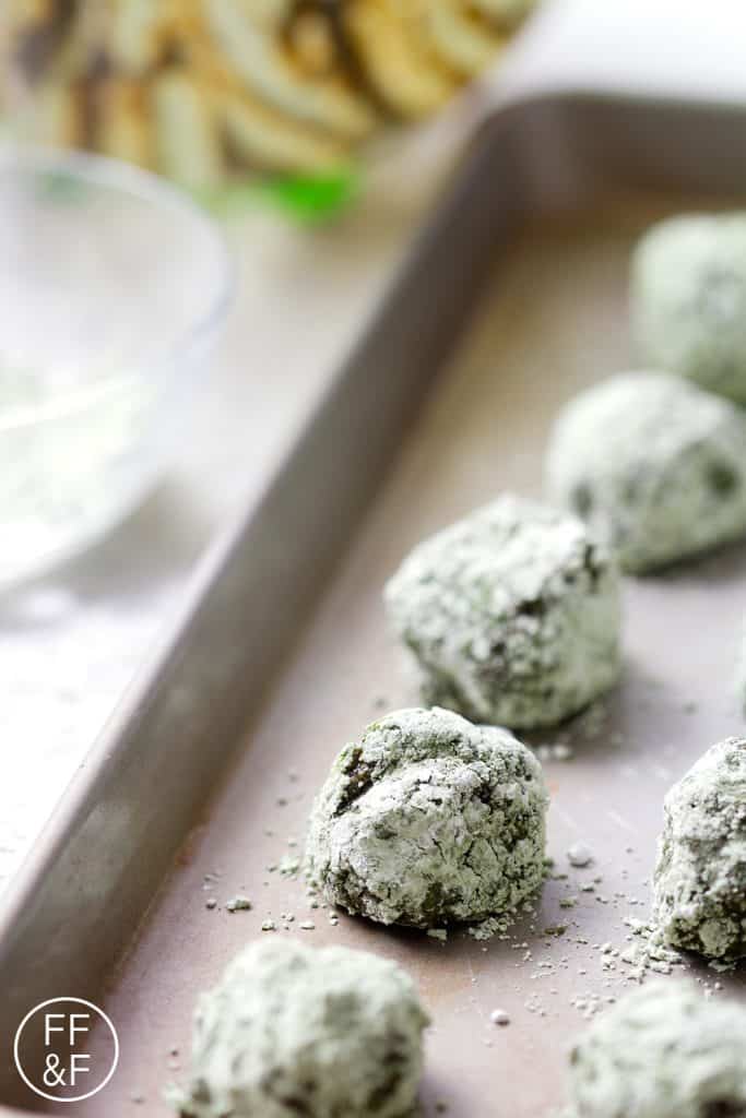 Gooey Coconut Matcha Truffles that melt in your mouth. They are the best combination of coconut, chocolate and matcha tea you’ll ever eat. The recipe is also great for vegan and dairy free diets.