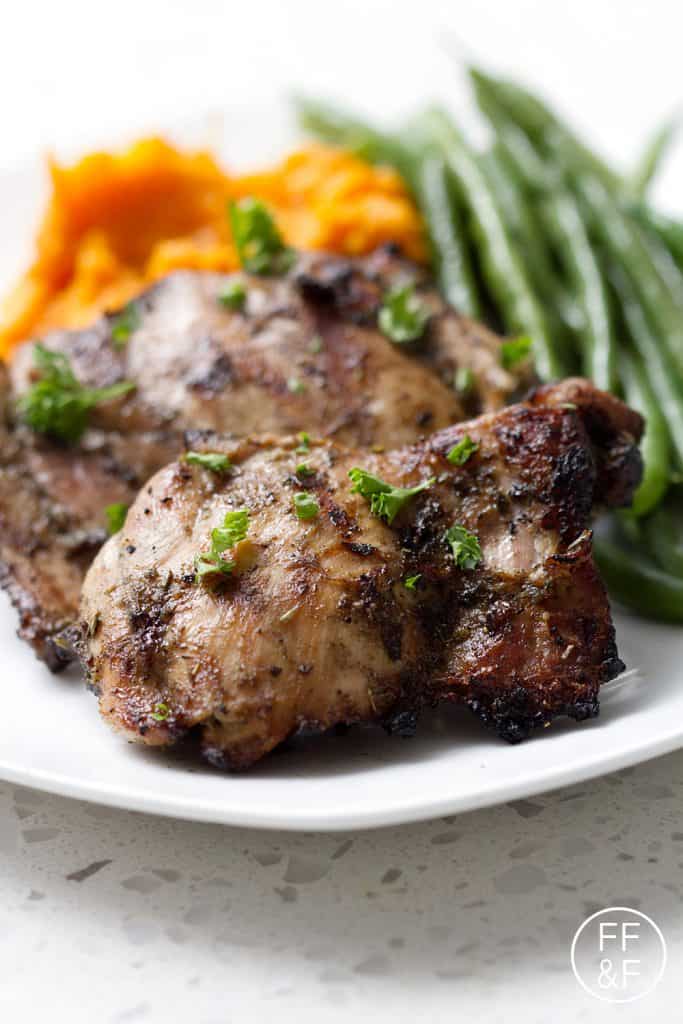 Get your summer grilling started with this Italian Chicken Marinade recipe. It’s only 5 ingredients and they’re all sitting in your pantry right now. This recipe is allergy friendly (gluten, dairy, nut, egg, soy and shellfish free) and suits the autoimmune protocol (AIP) and paleo diets.