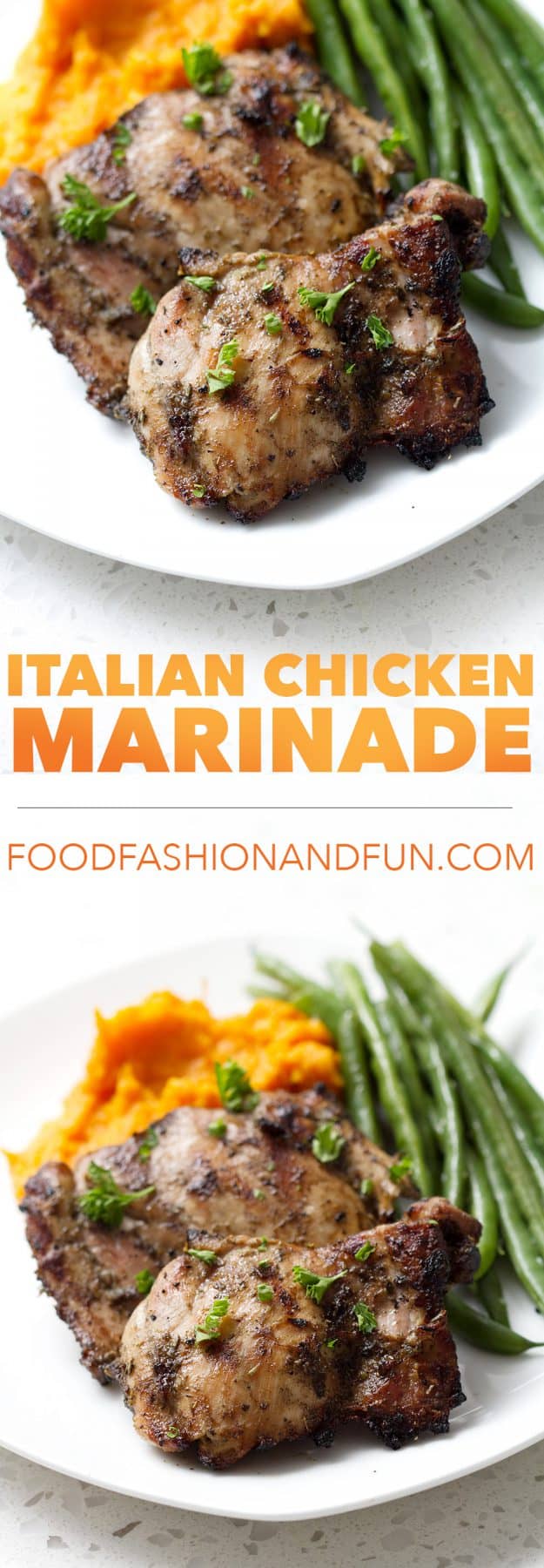 Get your summer grilling started with this 5 Minute Italian Chicken Marinade recipe. It’s only 5 ingredients and they’re all sitting in your pantry right now. This recipe is allergy friendly (gluten, dairy, nut, egg, soy and shellfish free) and suits the autoimmune protocol (AIP) and paleo diets.