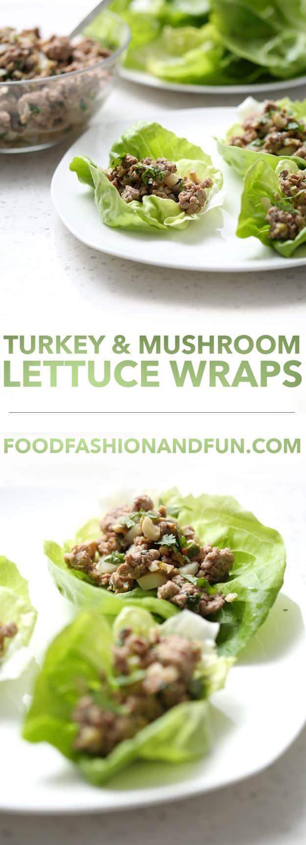 These Turkey and Mushroom Lettuce Wraps are a healthy easy one pot dinner dish. This recipe is allergy friendly (gluten, dairy, nut, egg, soy and shellfish free) and suits the autoimmune protocol (AIP) and paleo diets.