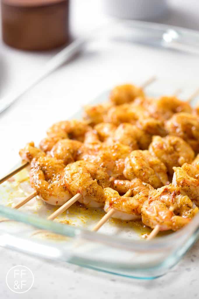 Here’s a Middle Eastern inspired seafood dish that’s light and delicious for summer grilling. Turmeric Grilled Shrimp is an easy recipe that your whole family will enjoy. This recipe is gluten, dairy, nut, egg, and soy free and suits the paleo diet.