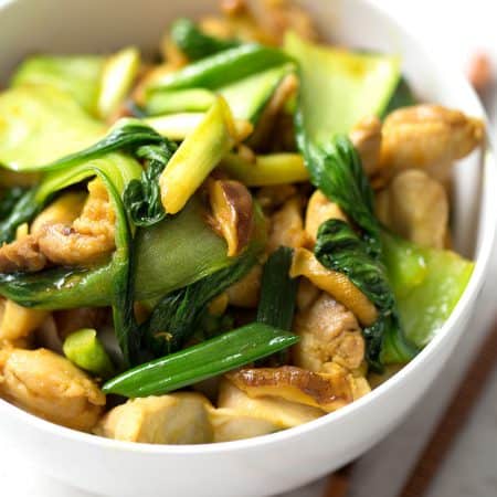 Chicken and Bok Choy Turmeric Stir Fry | The Honest Spoonful