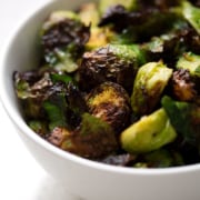 This AIP Air Fryer Brussel Sprouts recipe can be made in under 30 minutes and is the easiest way to cook brussel sprouts that are crispy and delicious. This recipe suits the Autoimmune Protocol (AIP), Paleo, and Vegan diets.