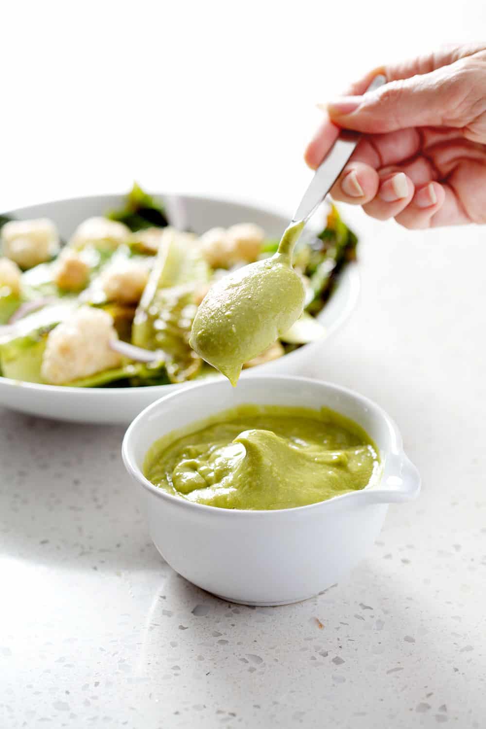 Avocado Caesar Dressing The Honest Spoonful