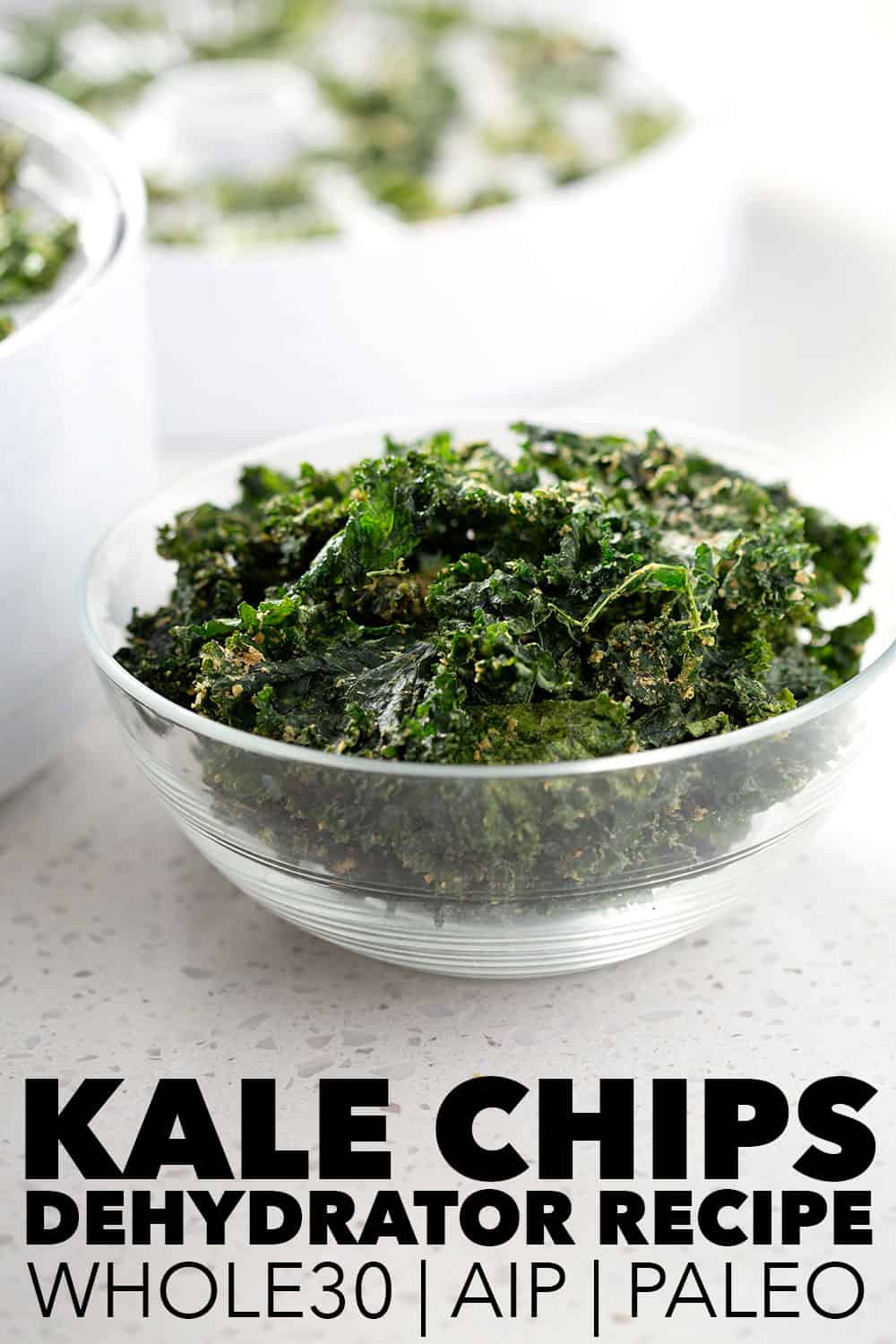 Kale Chips (Dehydrator recipe) The Honest Spoonful