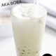 glass of AIP Matcha Bubble Tea (Boba)