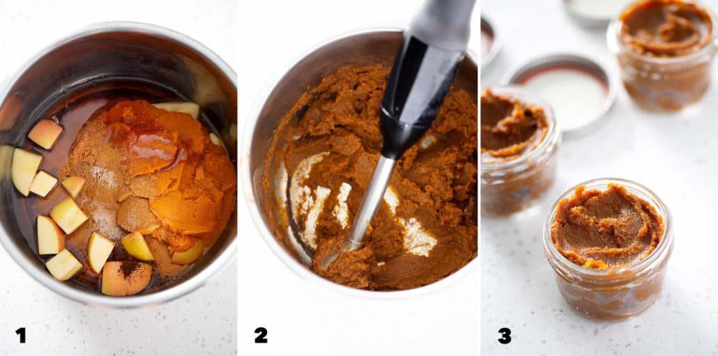 steps to making slow cooker pumpkin butter