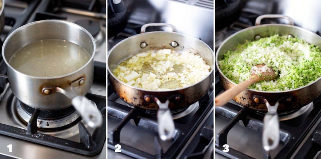step by step instructions for making AIP 'Rice' and Pasta (Rice a Roni copycat)