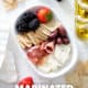 charcuterie plate with Marinated AIP Mozzarella Cheese