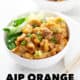 bowls of AIP Orange Chicken