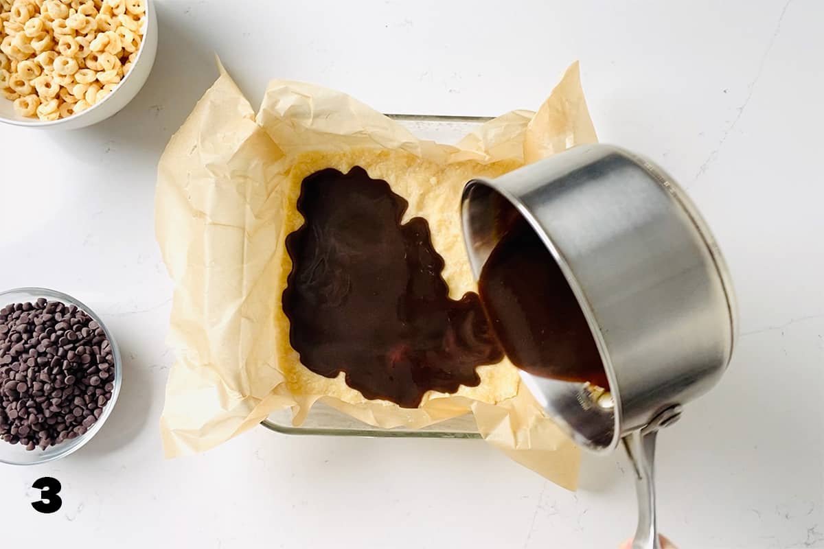 step 3 for Chocolate Caramel Bars (Paleo, AIP option)
