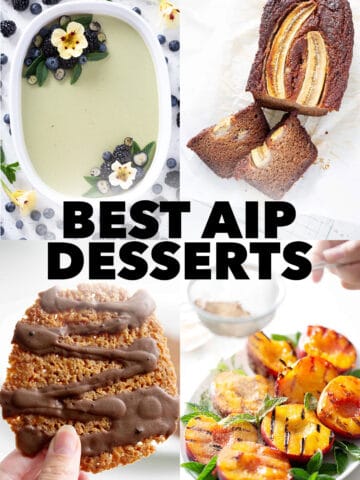 pictures of the best aip desserts