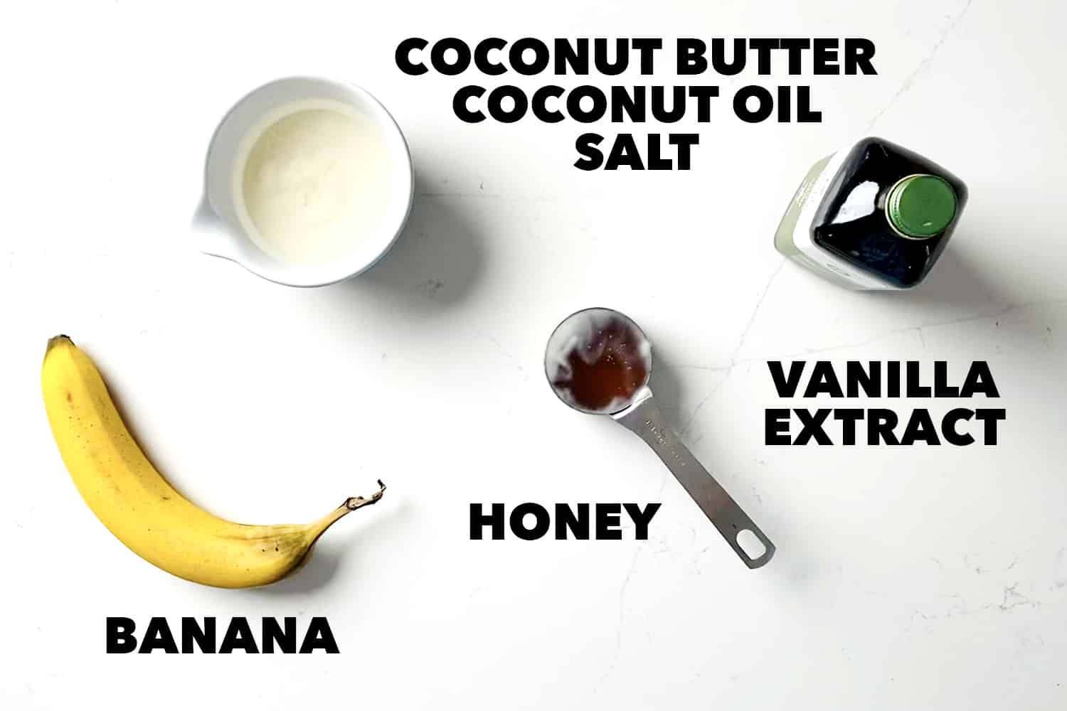 ingredients needed for dairy free banana fudge