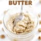 spoonful of tigernut butter in mason jar