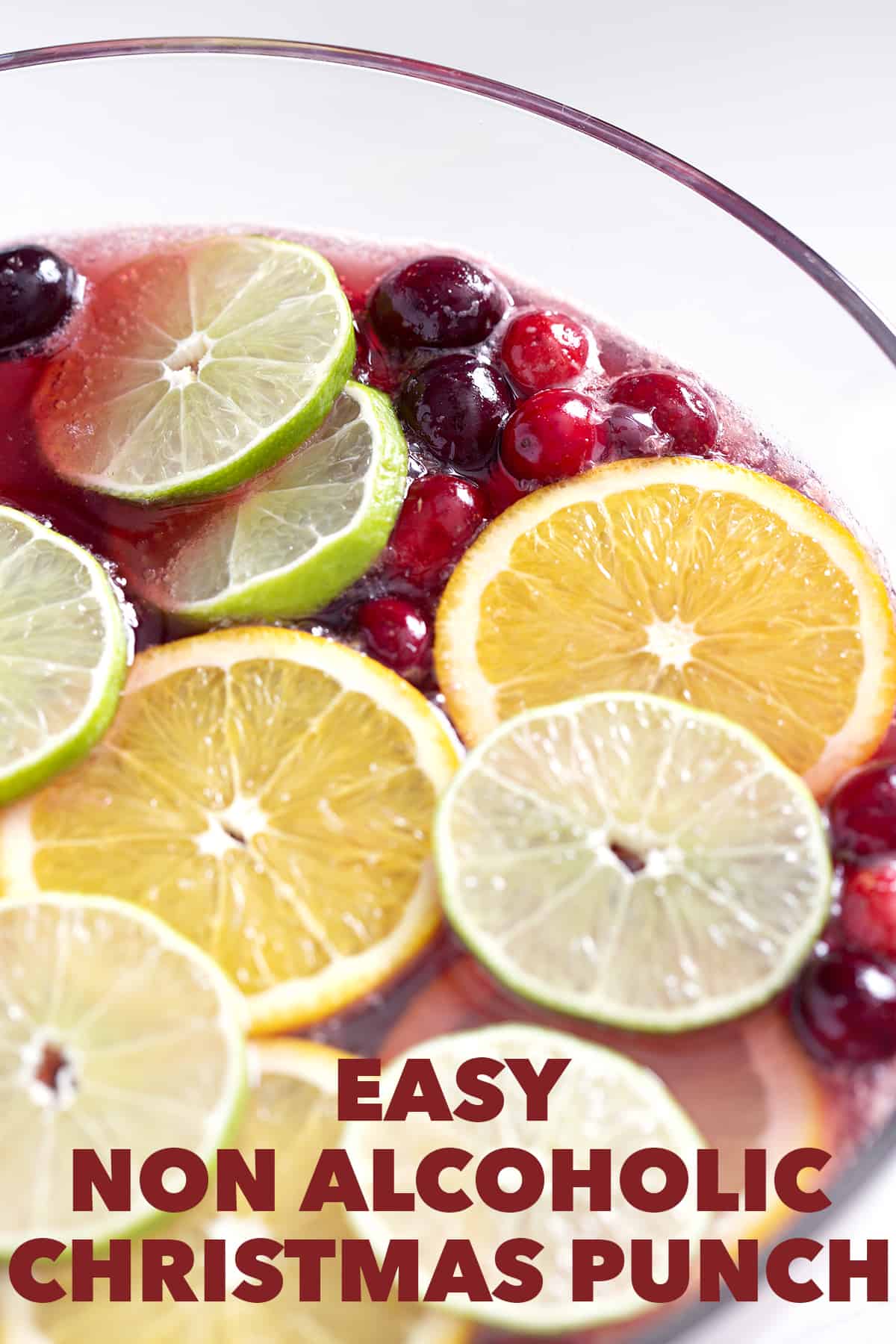 Easy Non Alcoholic Christmas Punch | The Honest Spoonful
