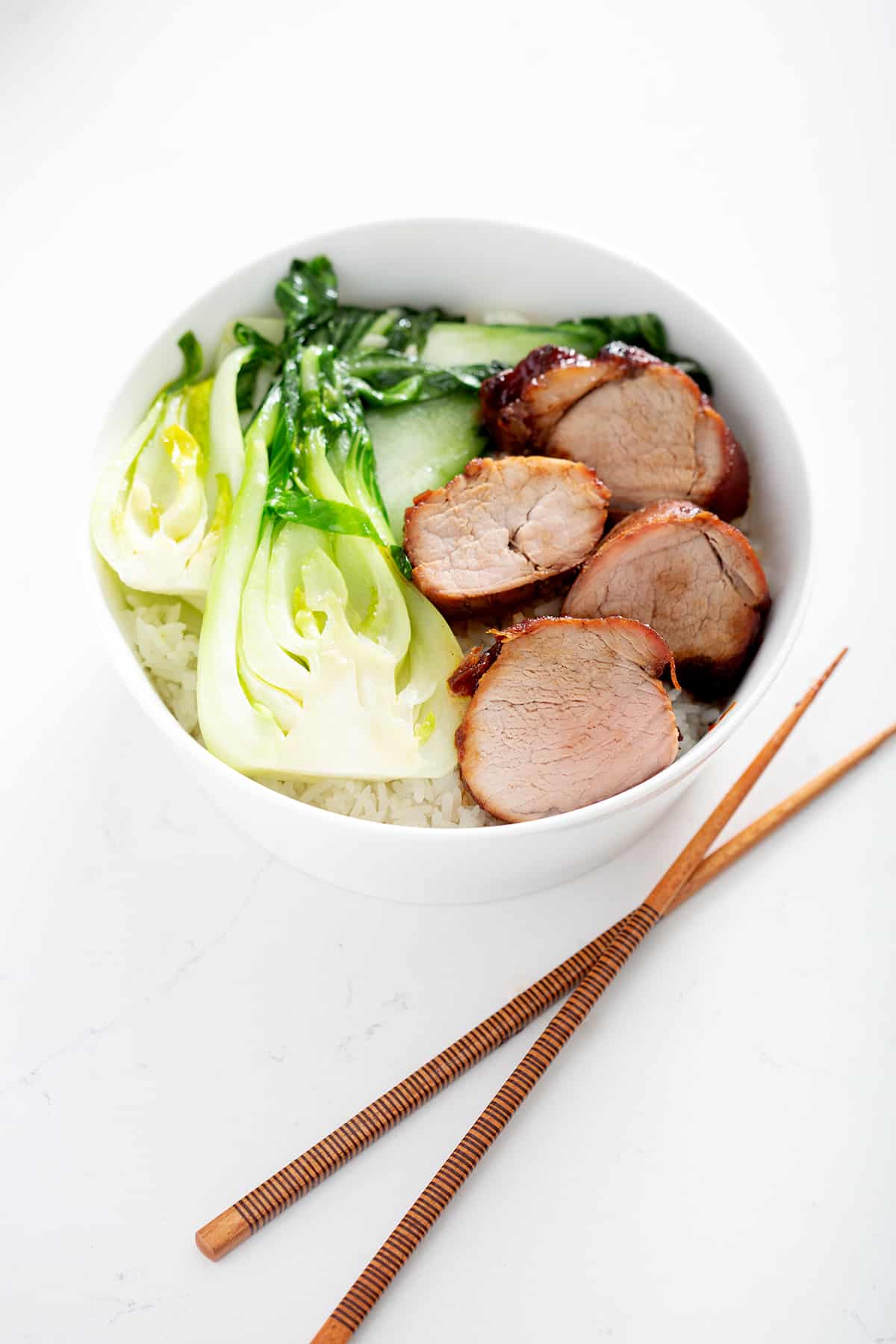 This gluten free Char Siu Sauce is sticky, sweet, savory, salty and of course, red. It’s finger licking good especially when used to marinade pork and slow cooked in the oven. This Chinese BBQ pork recipe is easy as it is delicious.