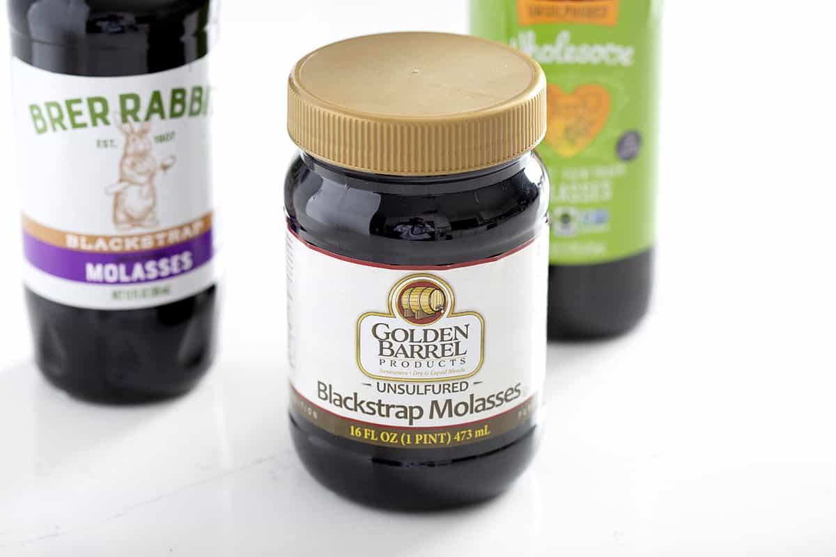 bottle of golden barrel blackstrap molasses