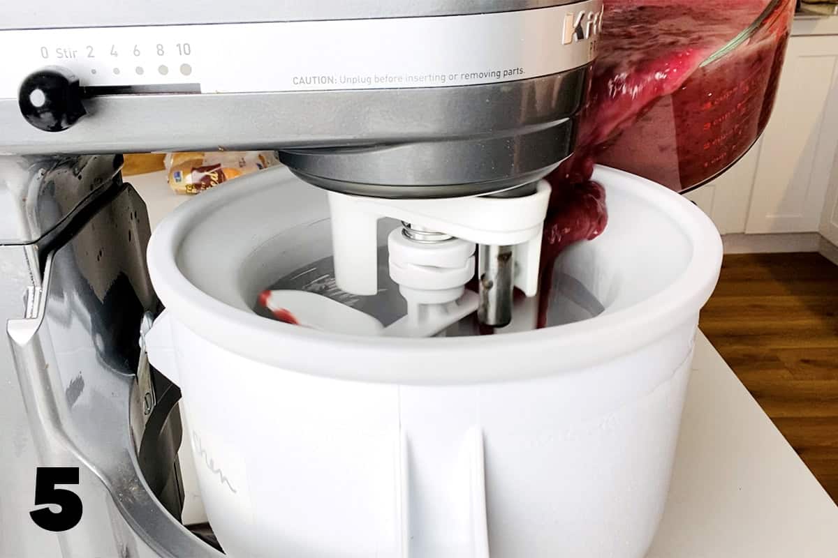 kitchen aid mixer ice cream attachment